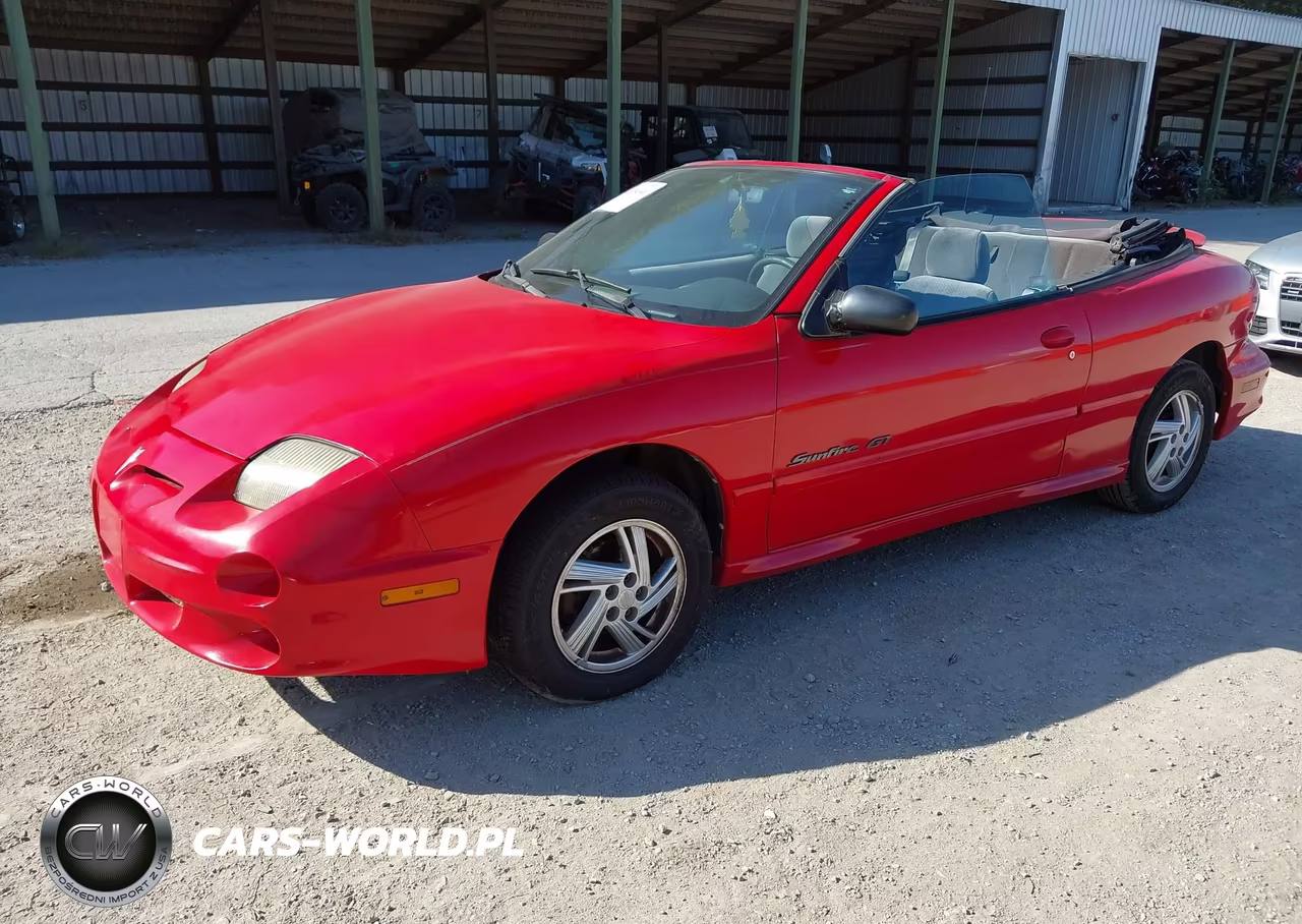 2000 Pontiac Sunfire Gt VIN:4G2JB32T0YB201682 - 2