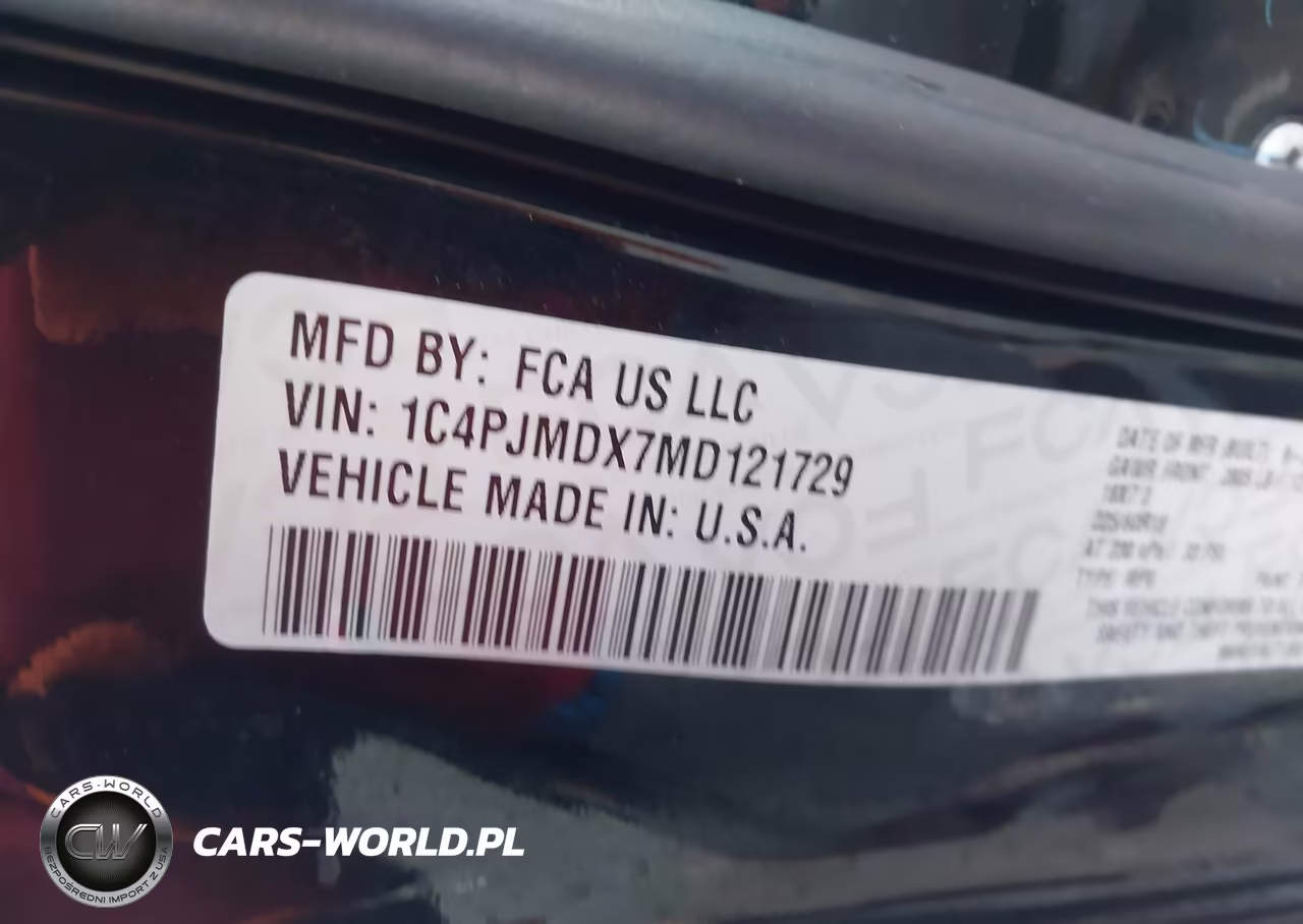 2021 Jeep Cherokee Limited 4X4 VIN:1C4PJMDX7MD121729 - 9