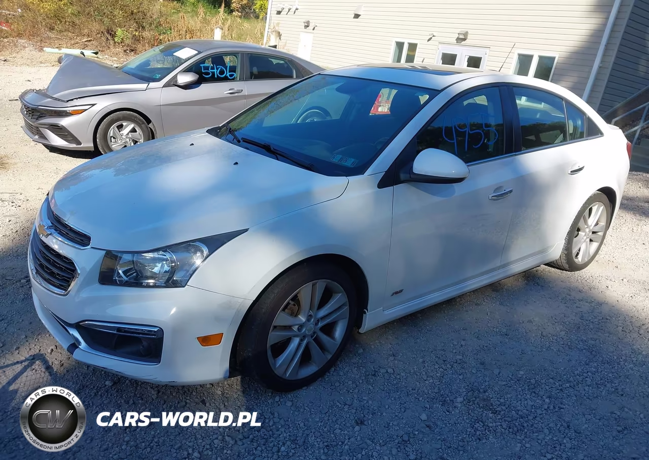 2015 Chevrolet Cruze Ltz VIN:1G1PG5SB1F7170365 - 2