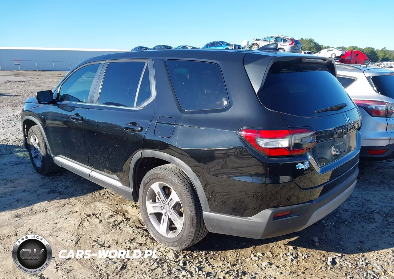2025 Honda Pilot Exl VIN:5FNYG2H41SB019615 - 3