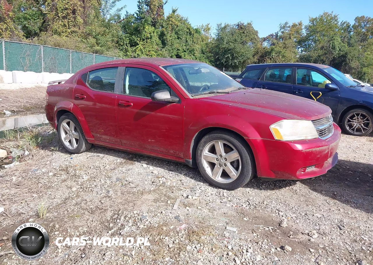 2008 Dodge Avenger Sxt VIN:1B3LC56R28N607234 - 1