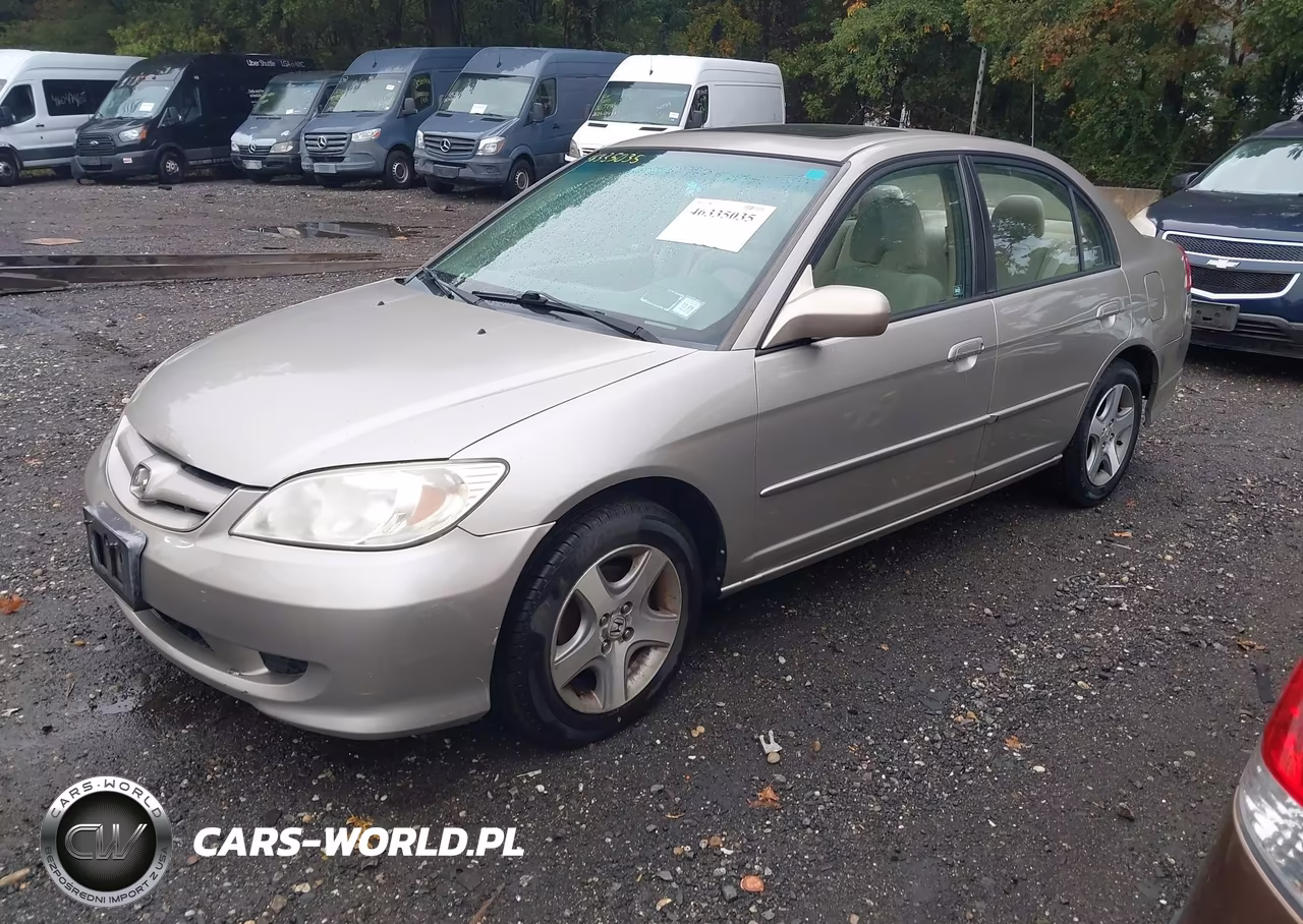 2004 Honda Civic Ex VIN:2HGES26774H590099 - 2