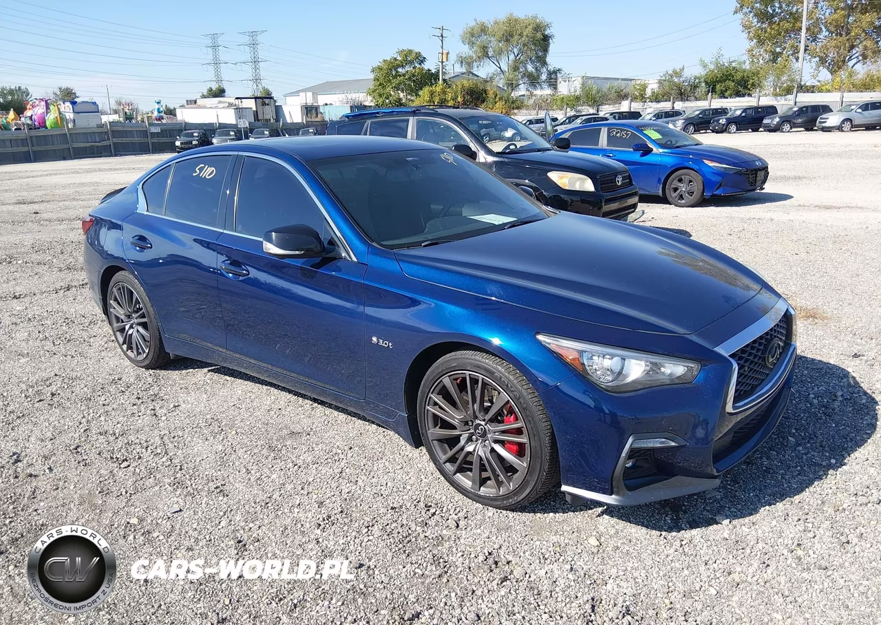 2019 Infiniti Q50 3.0T Red Sport 400