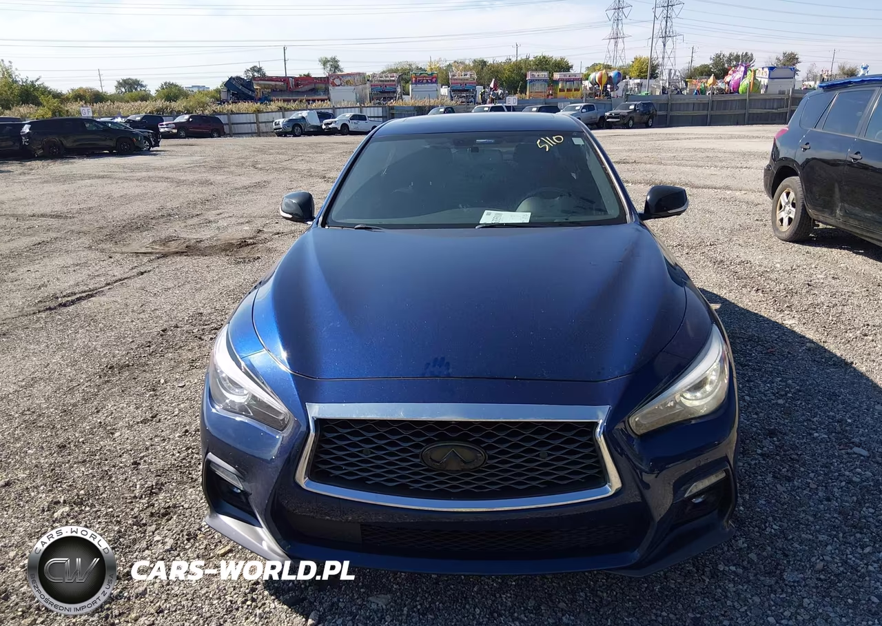 2019 Infiniti Q50 3.0T Red Sport 400 VIN:JN1FV7AR9KM830430 - 12