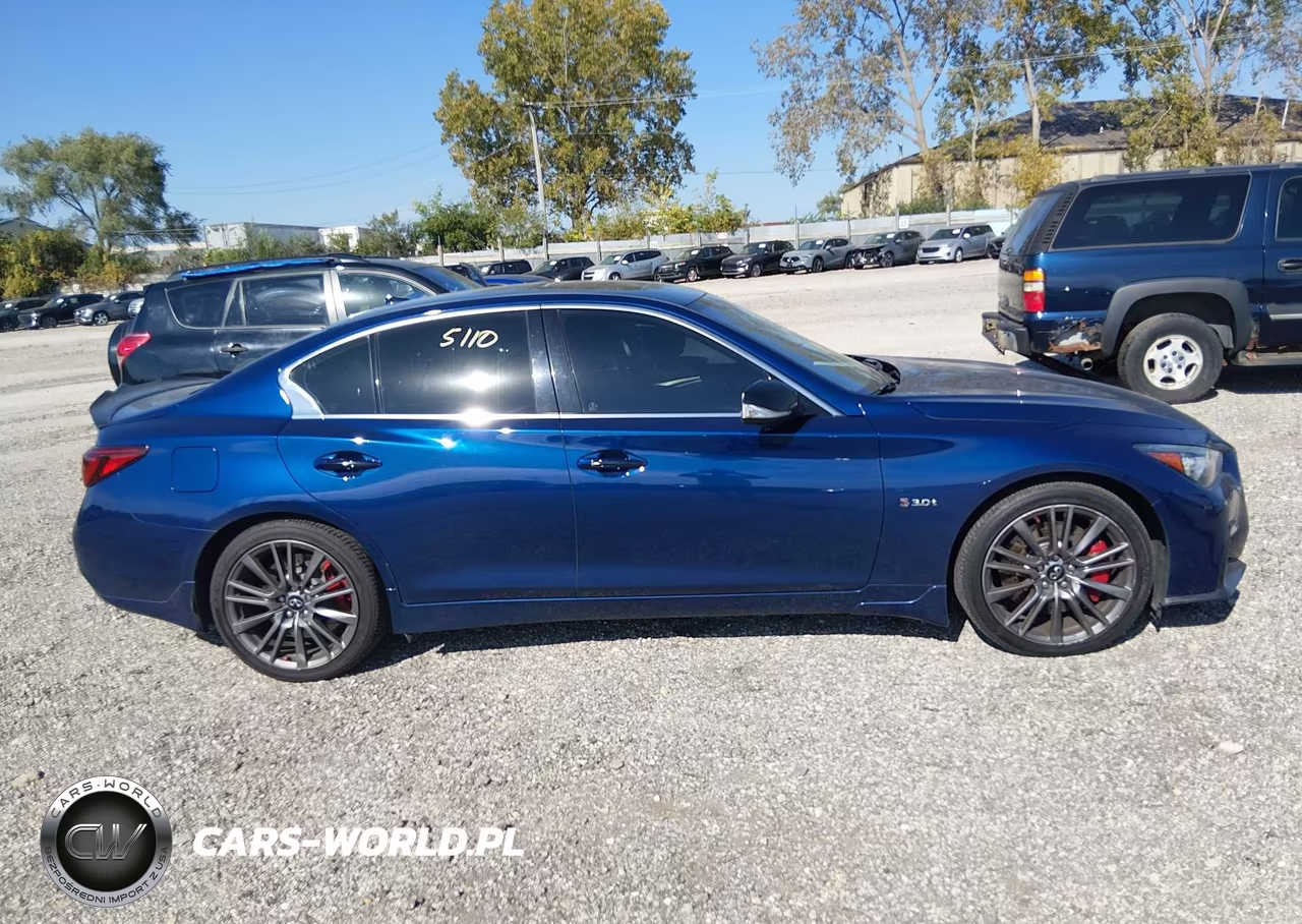 2019 Infiniti Q50 3.0T Red Sport 400 VIN:JN1FV7AR9KM830430 - 13