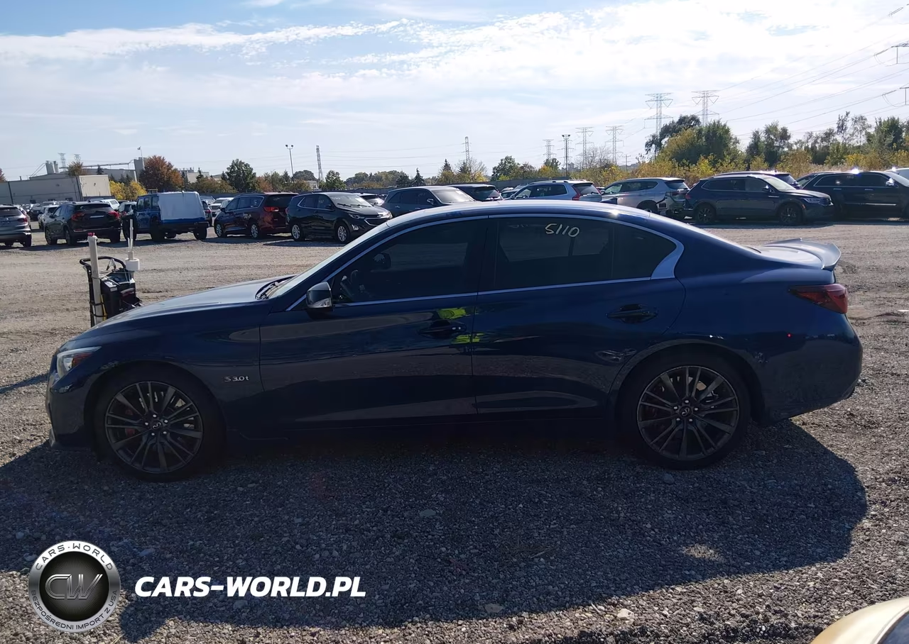 2019 Infiniti Q50 3.0T Red Sport 400 VIN:JN1FV7AR9KM830430 - 14