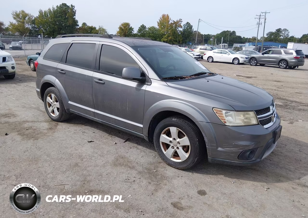 2012 Dodge Journey Sxt VIN:3C4PDCBG5CT187127 - 1