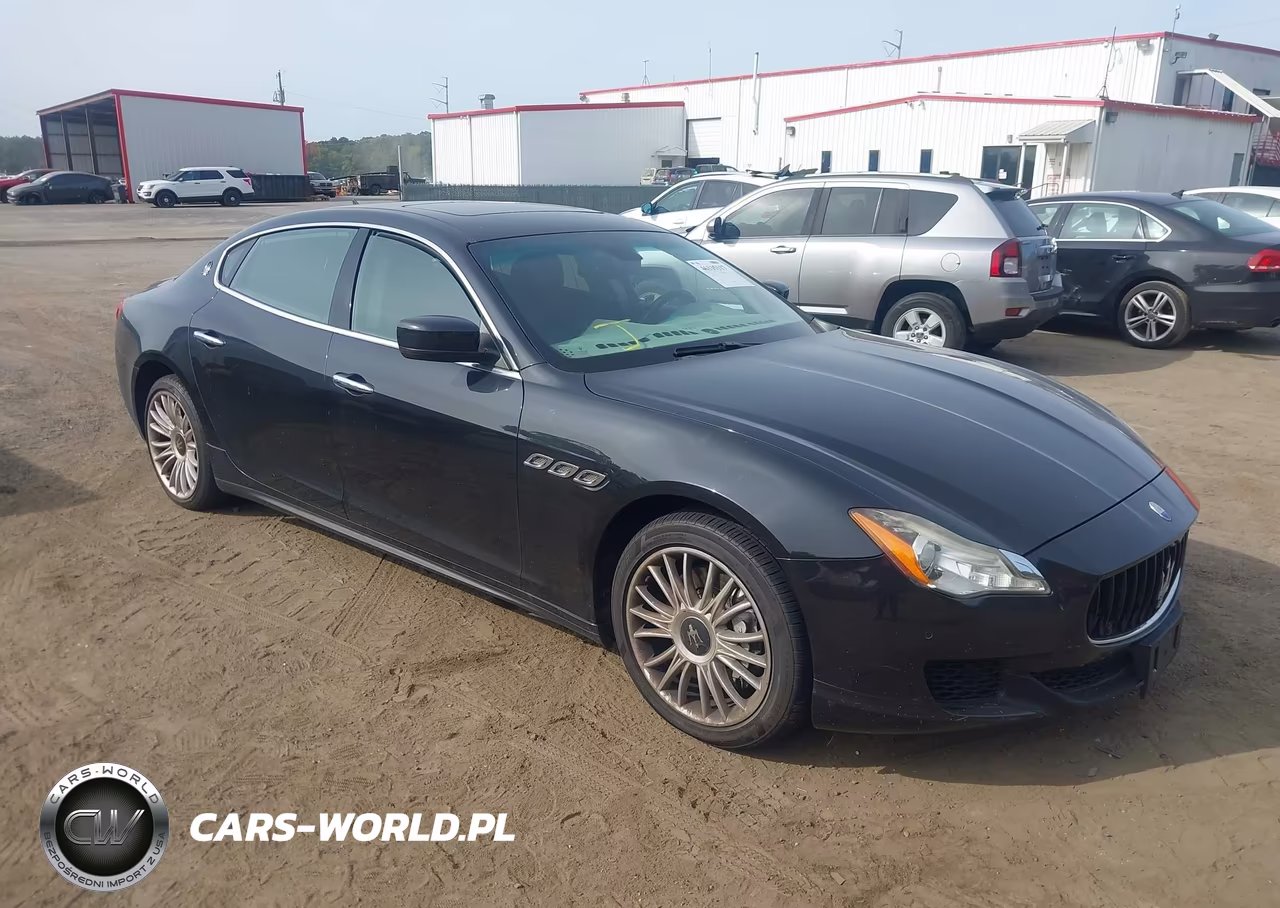 2014 Maserati Quattroporte S Q4 VIN:ZAM56RRA6E1109919 - 1