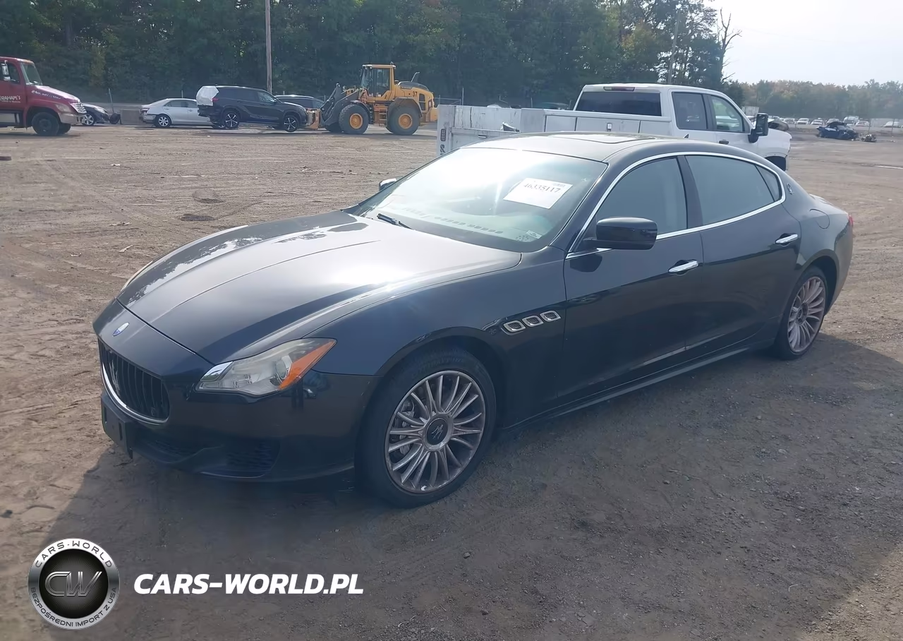 2014 Maserati Quattroporte S Q4 VIN:ZAM56RRA6E1109919 - 2