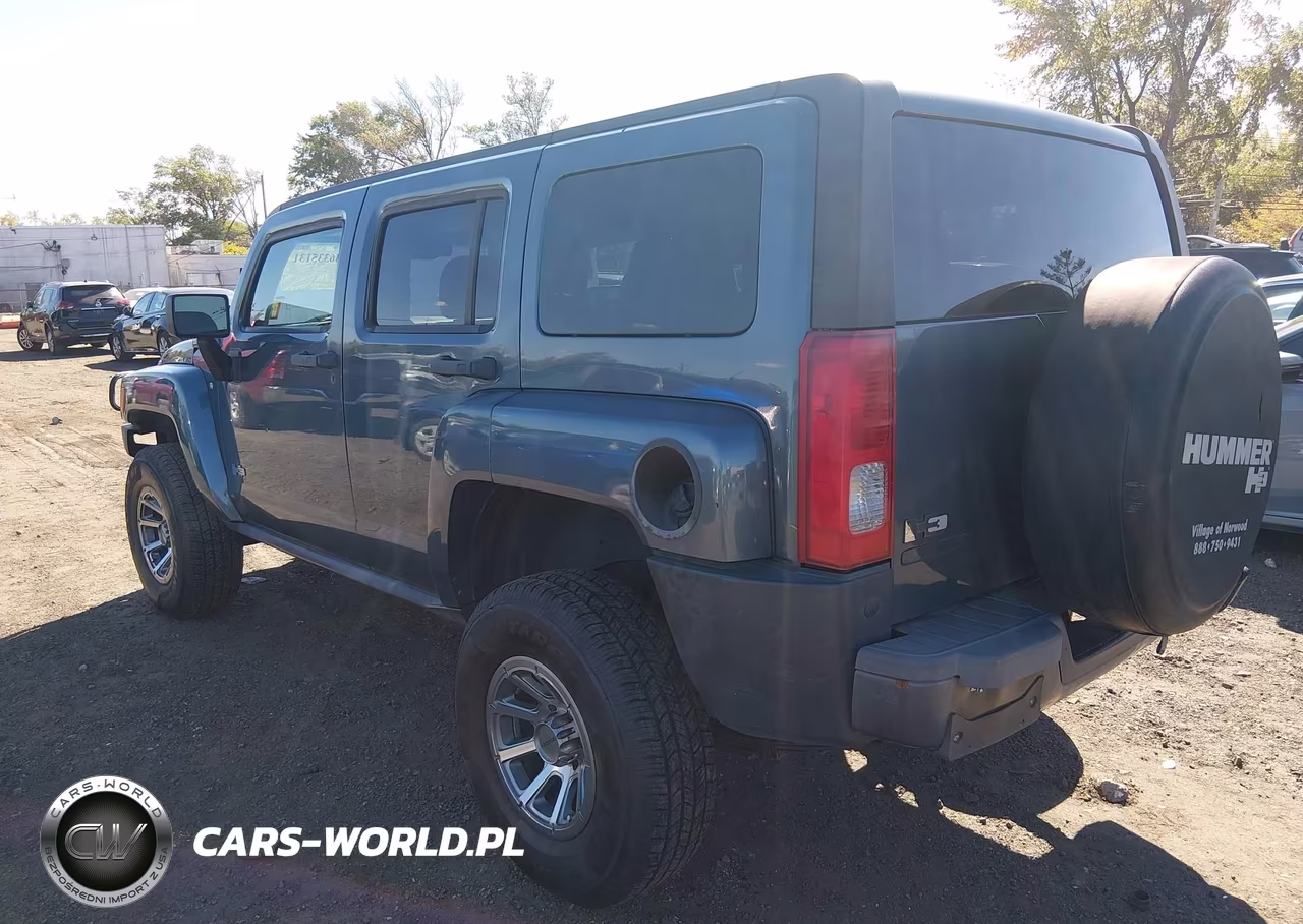 2007 Hummer H3 Suv VIN:5GTDN13E378225209 - 3