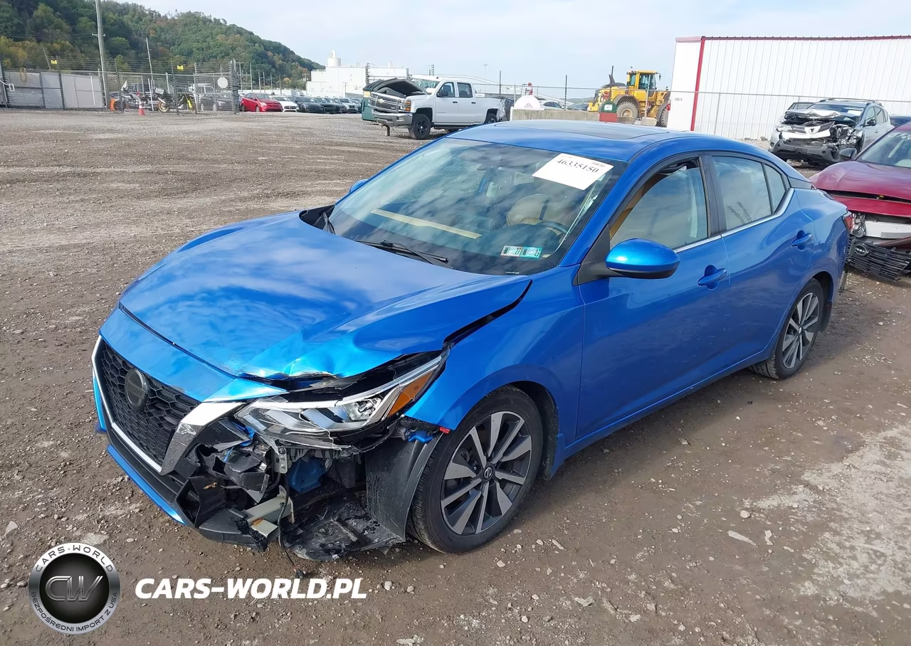 2021 Nissan Sentra Sv Xtronic Cvt VIN:3N1AB8CV2MY243862 - 2