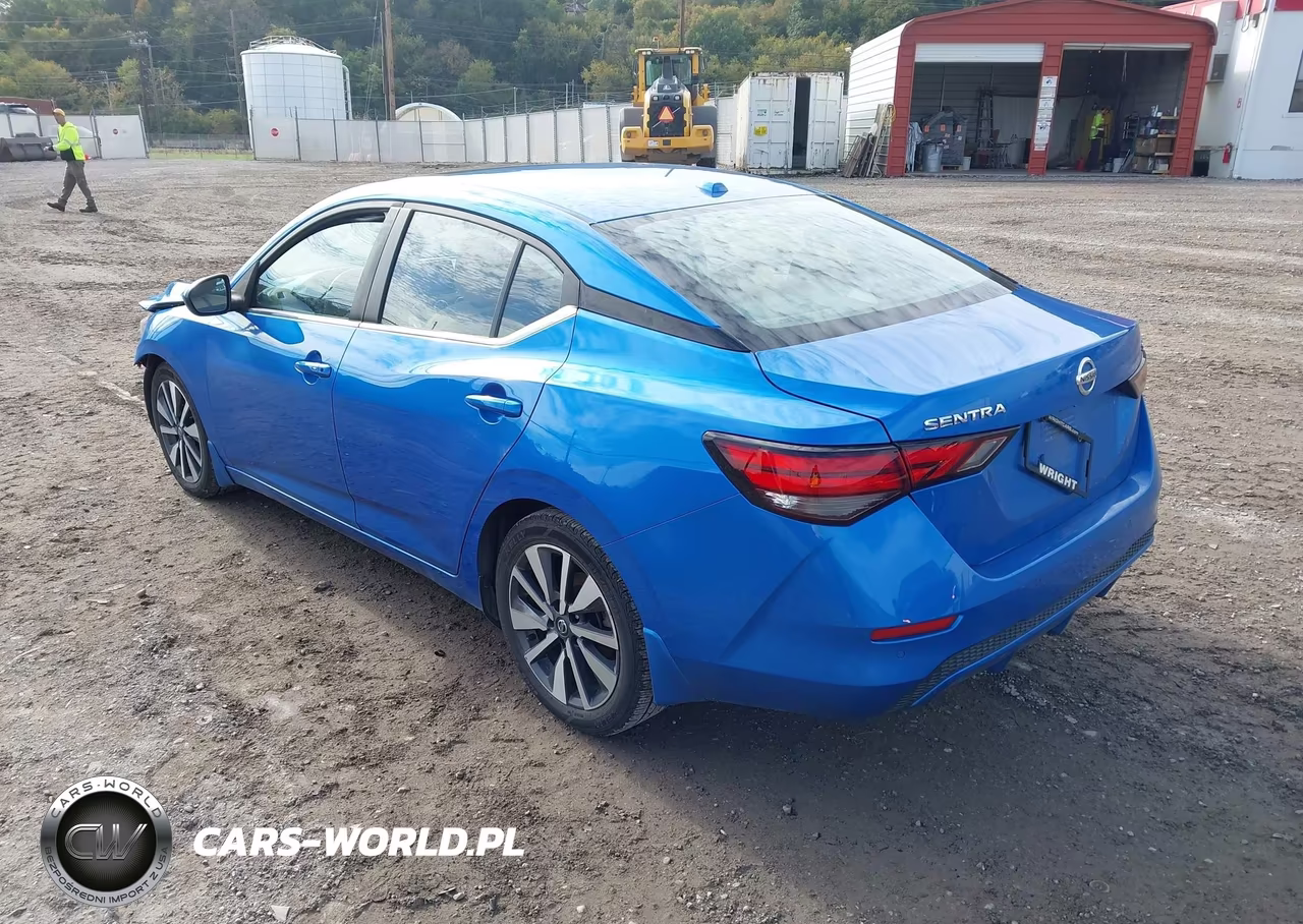 2021 Nissan Sentra Sv Xtronic Cvt VIN:3N1AB8CV2MY243862 - 3