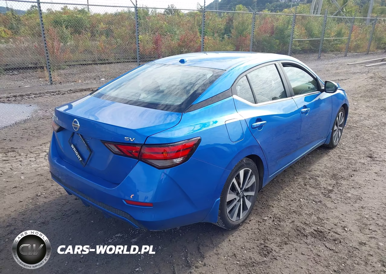 2021 Nissan Sentra Sv Xtronic Cvt VIN:3N1AB8CV2MY243862 - 4