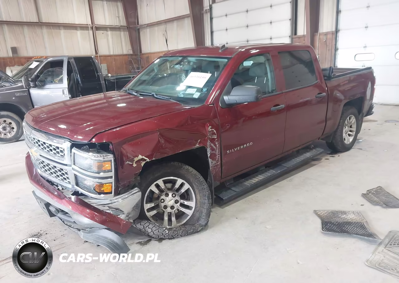 2014 Chevrolet Silverado 1500 1Lt VIN:3GCUKREH3EG357870 - 2