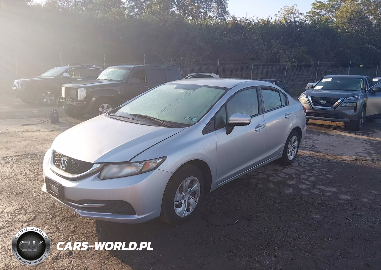 2014 Honda Civic Lx VIN:2HGFB2F53EH503996 - 2