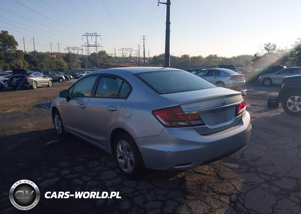 2014 Honda Civic Lx VIN:2HGFB2F53EH503996 - 3