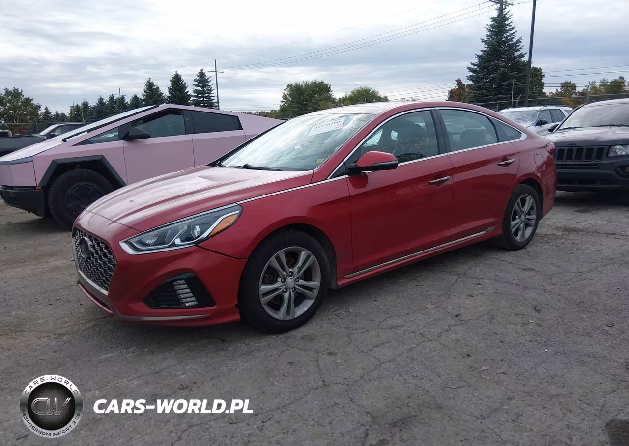 2018 Hyundai Sonata Sport VIN:5NPE34AF9JH627291 - 2