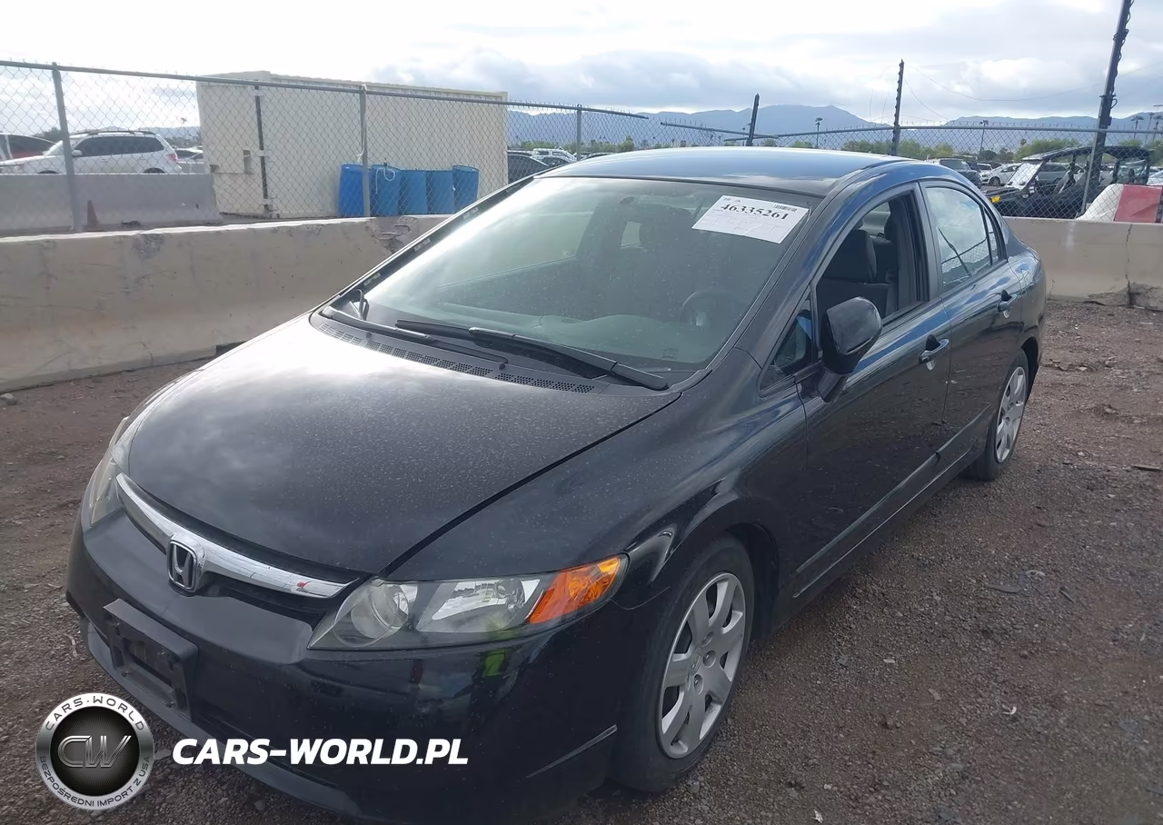 2007 Honda Civic Lx VIN:1HGFA16587L040658 - 2