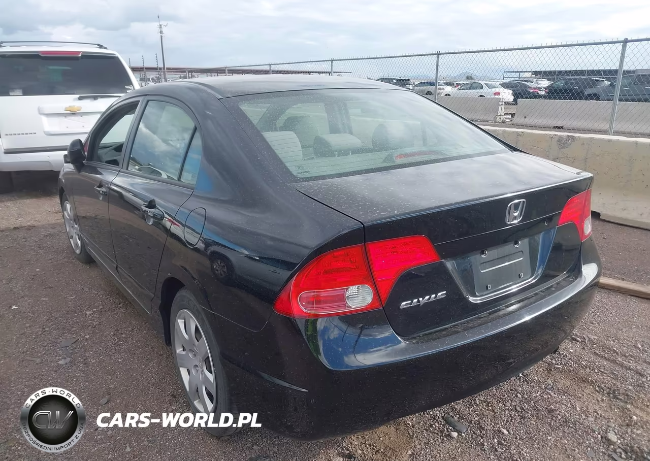 2007 Honda Civic Lx VIN:1HGFA16587L040658 - 3