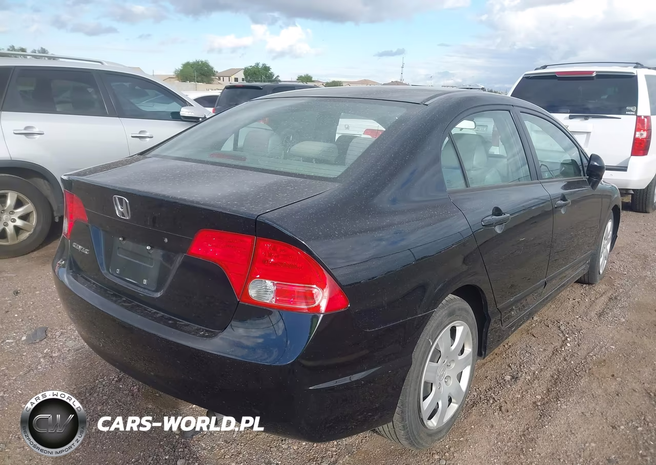 2007 Honda Civic Lx VIN:1HGFA16587L040658 - 4