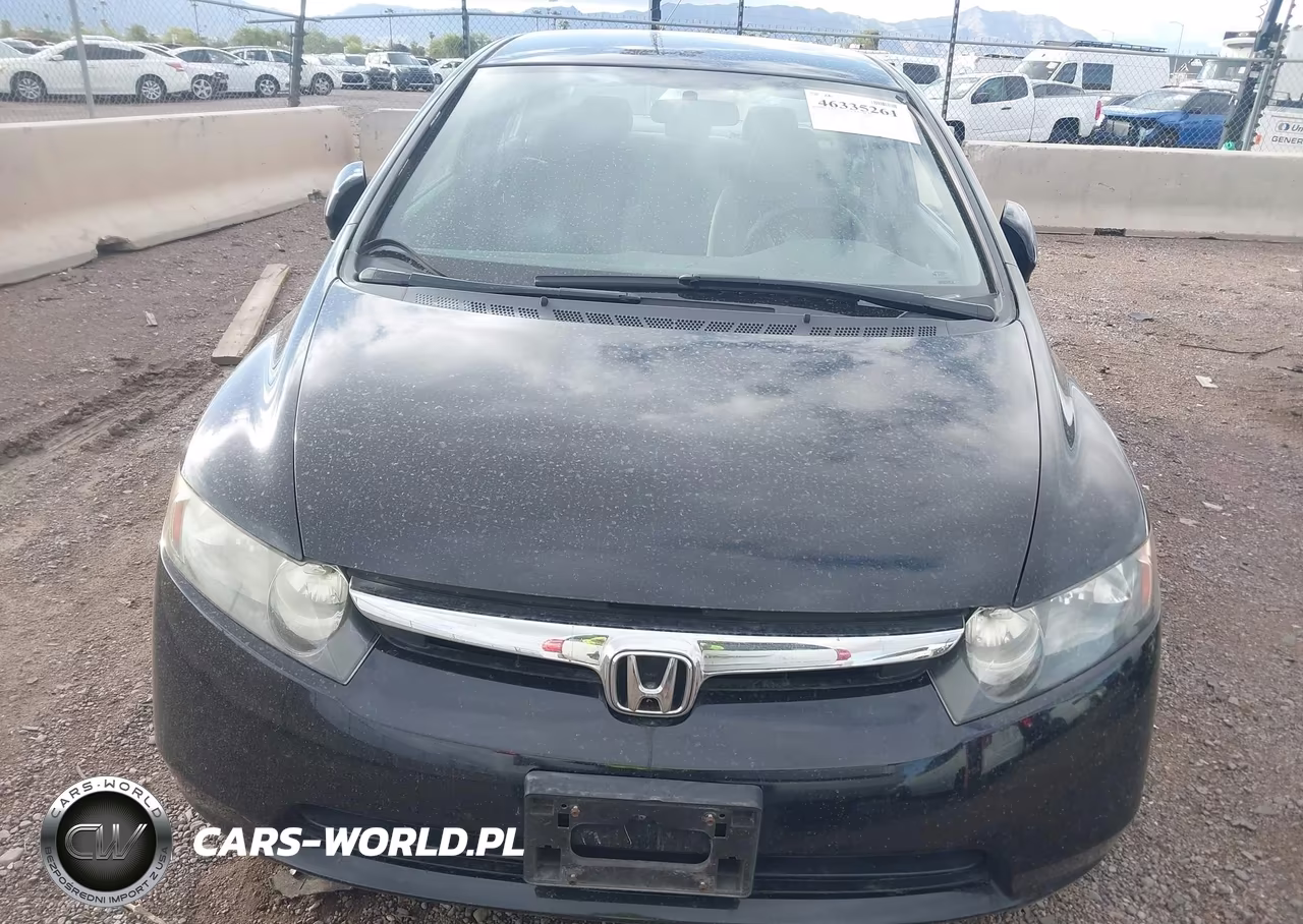 2007 Honda Civic Lx VIN:1HGFA16587L040658 - 6