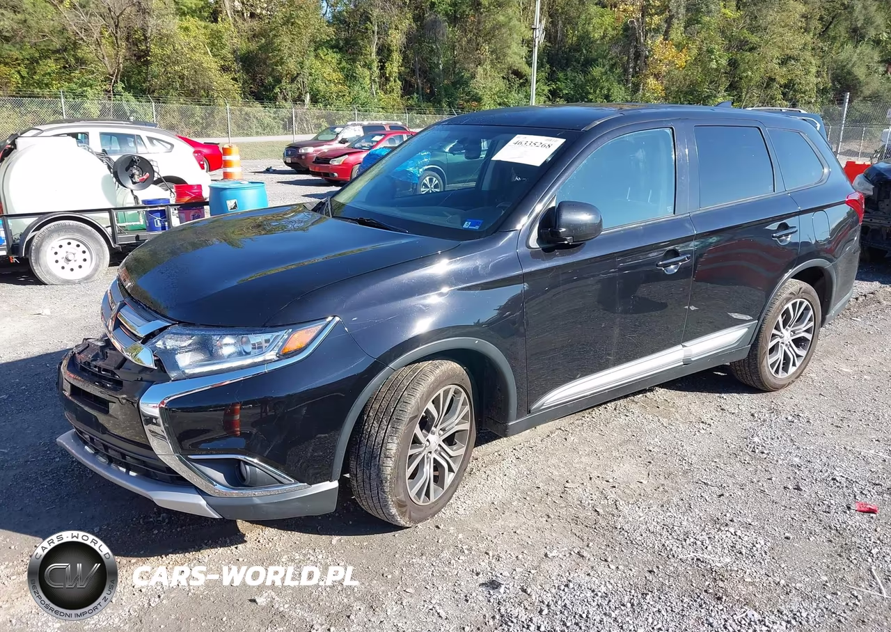 2017 Mitsubishi Outlander Es VIN:JA4AZ2A30HZ000242 - 2