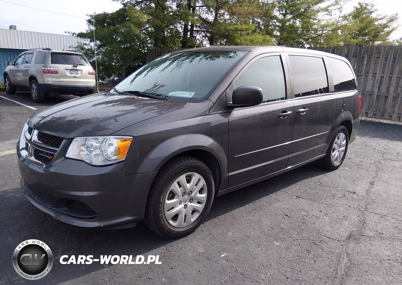 2017 Dodge Grand Caravan Se VIN:2C4RDGBG5HR836273 - 2