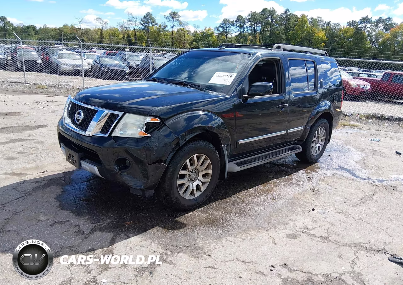 2012 Nissan Pathfinder Le VIN:5N1AR1NB2CC608899 - 2