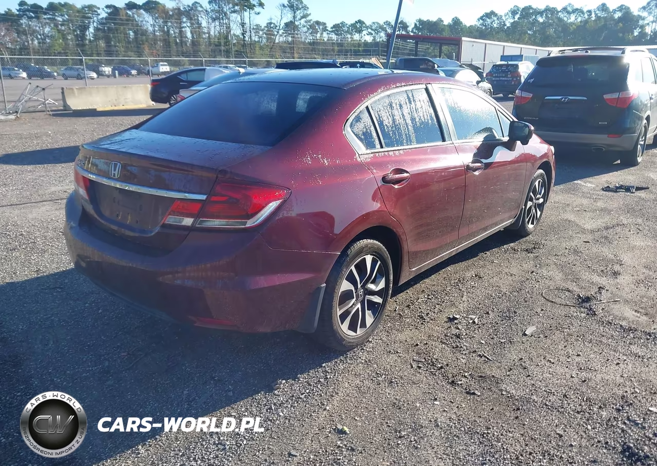 2015 Honda Civic Ex VIN:19XFB2F88FE107598 - 4