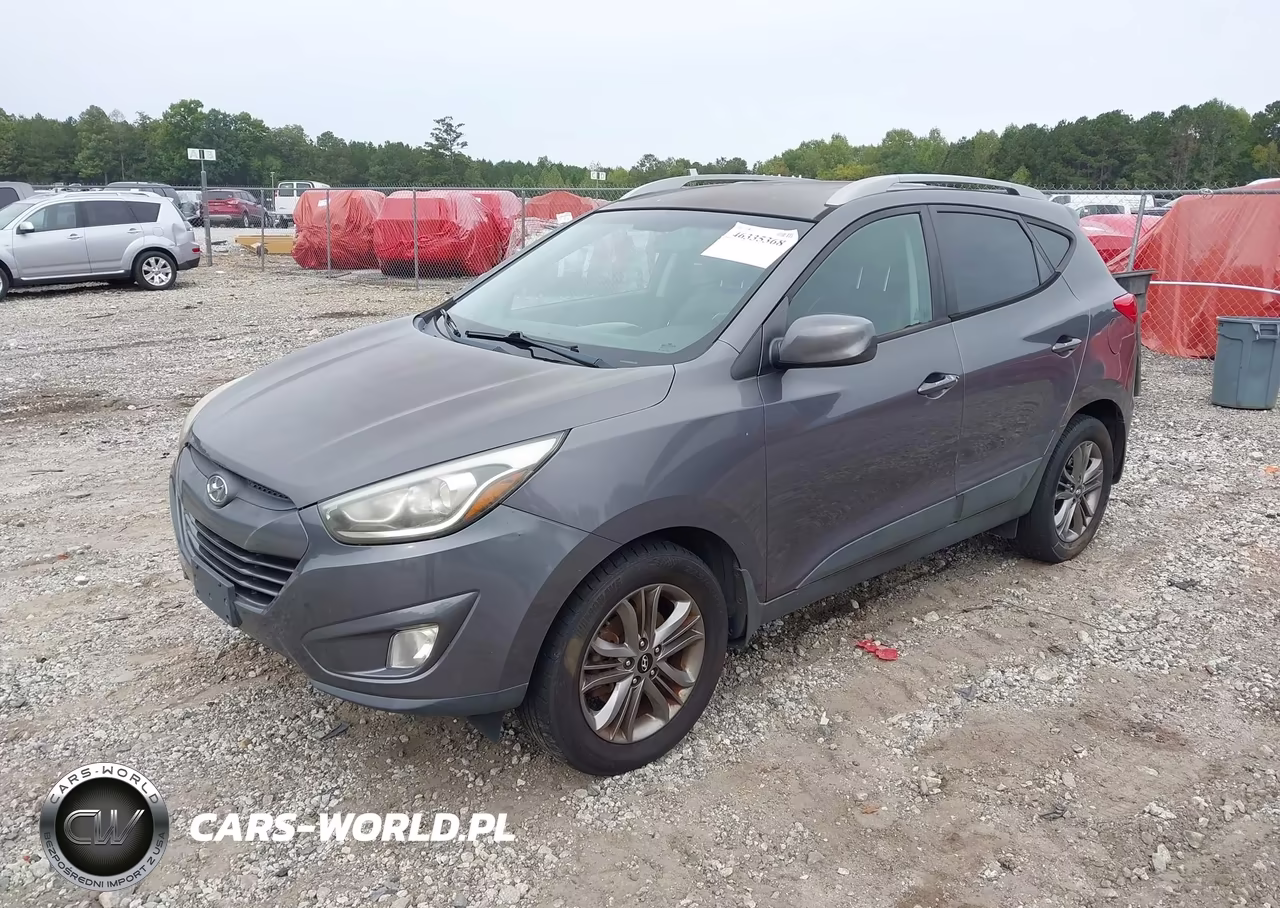 2014 Hyundai Tucson Se VIN:KM8JU3AG1EU870132 - 2