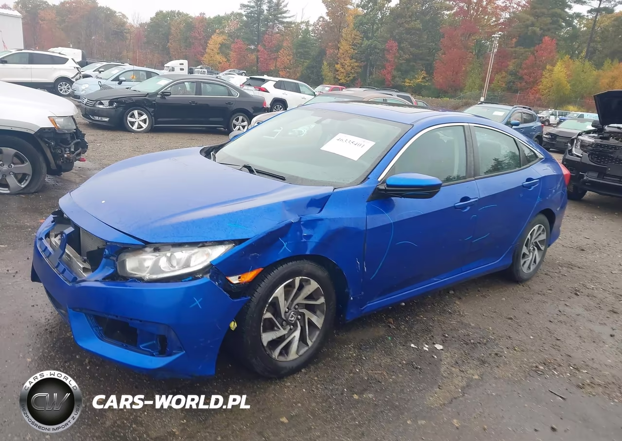 2016 Honda Civic Ex VIN:19XFC2F75GE248893 - 2