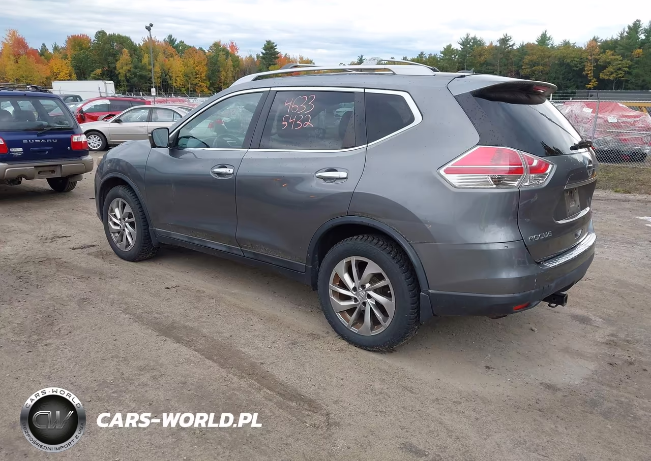 2014 Nissan Rogue Sl VIN:5N1AT2MV1EC863193 - 3