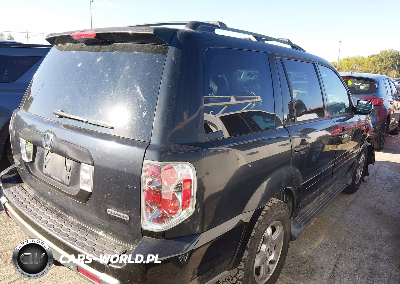 2006 Honda Pilot Ex-L VIN:2HKYF18506H537356 - 4