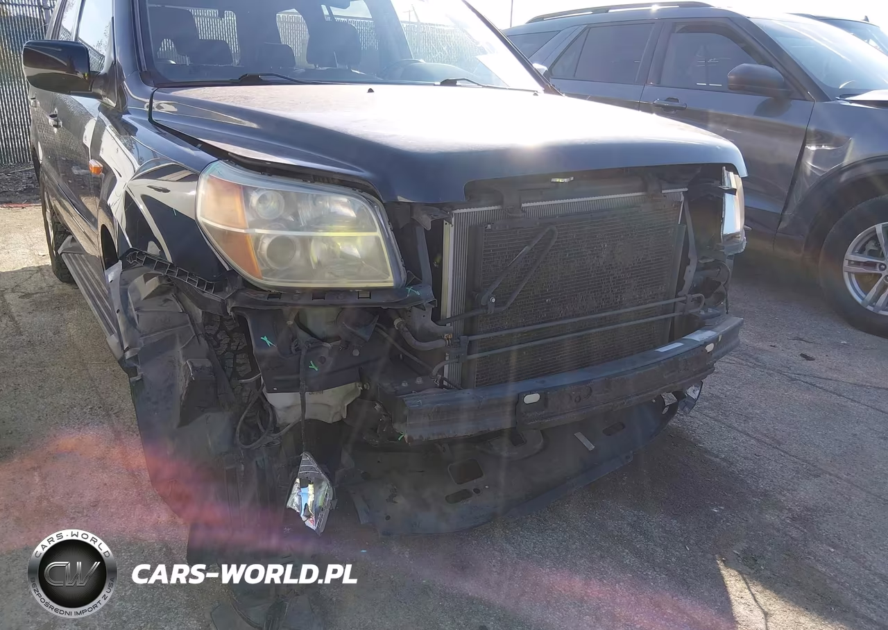 2006 Honda Pilot Ex-L VIN:2HKYF18506H537356 - 6