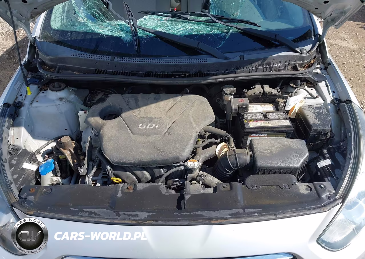 2013 Hyundai Accent Gls VIN:KMHCT4AE6DU551582 - 10