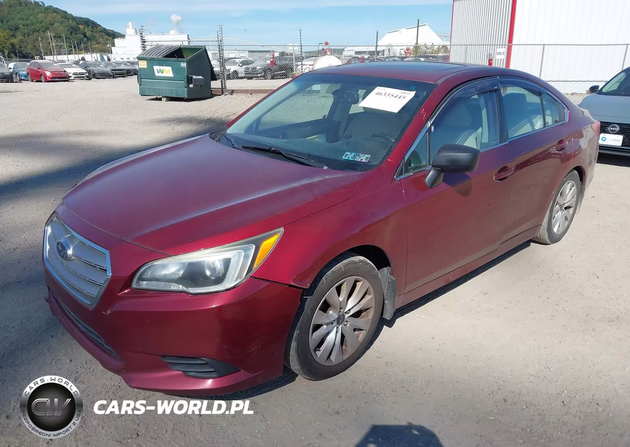 2015 Subaru Legacy 2.5I Premium VIN:4S3BNBD66F3045746 - 2