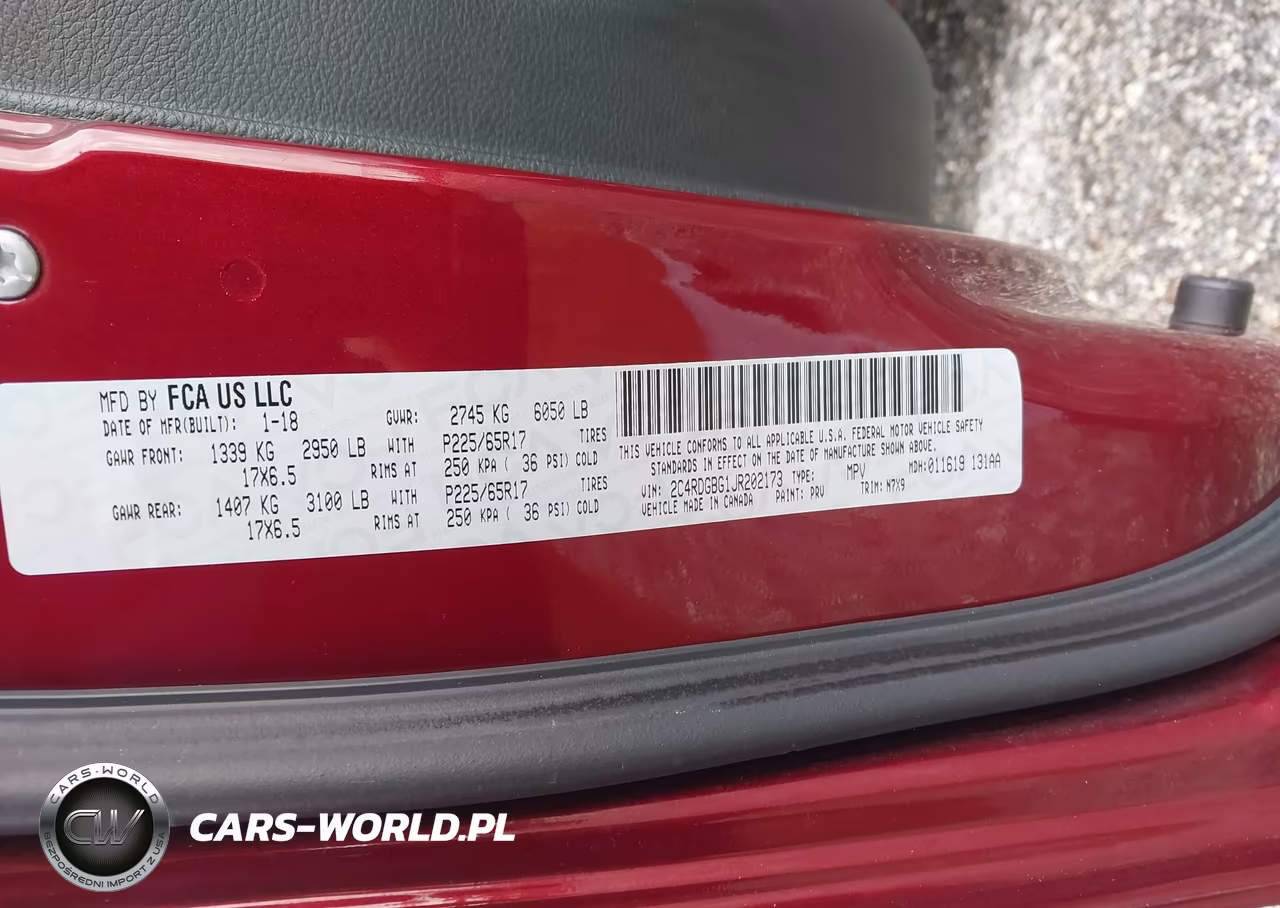 2018 Dodge Grand Caravan Se Plus VIN:2C4RDGBG1JR202173 - 9