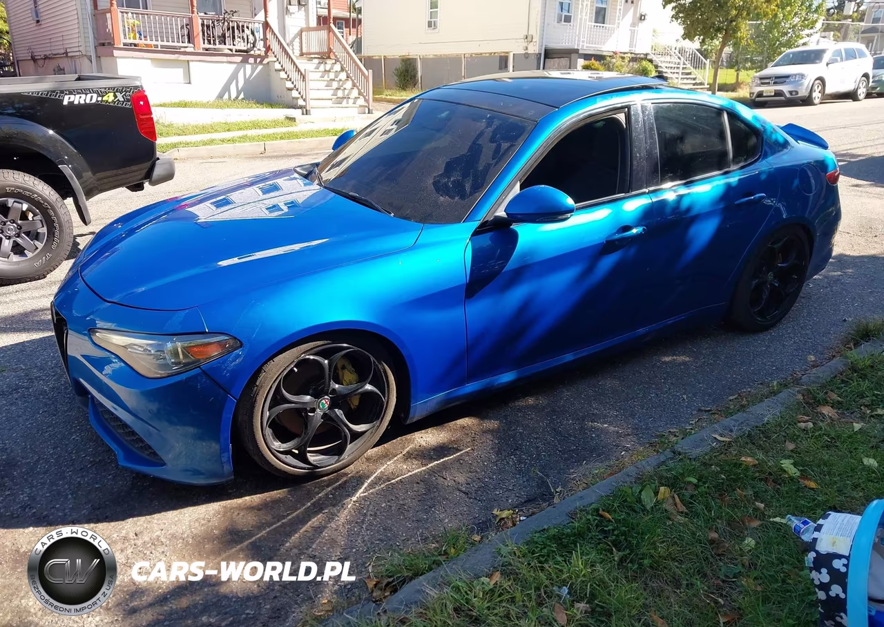 2018 Alfa Romeo Giulia Ti Sport Awd VIN:ZARFAEEN4J7575449 - 2
