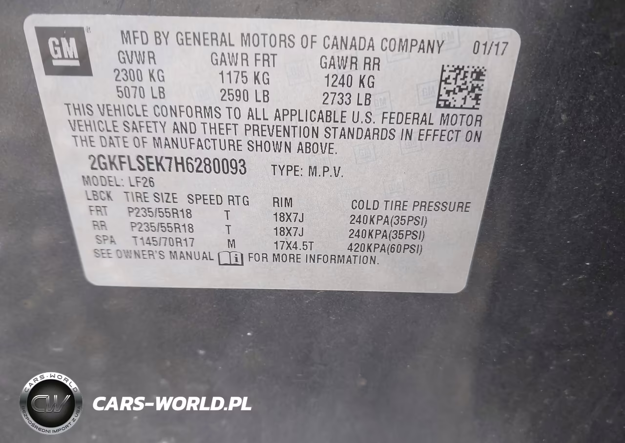 2017 GMC Terrain Sle-1 VIN:2GKFLSEK7H6280093 - 9