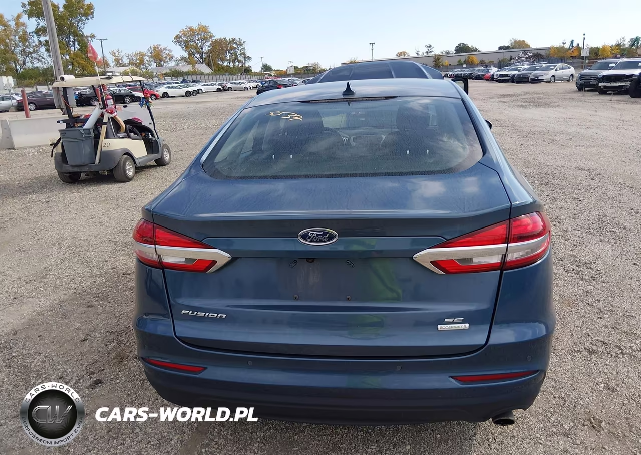 2019 Ford Fusion Se VIN:3FA6P0HD5KR195034 - 16