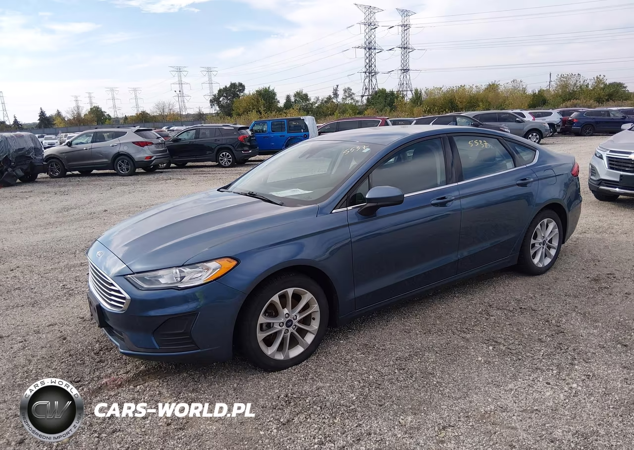 2019 Ford Fusion Se VIN:3FA6P0HD5KR195034 - 2