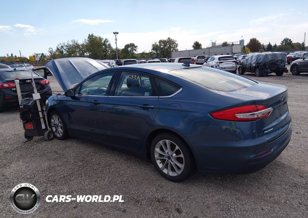 2019 Ford Fusion Se VIN:3FA6P0HD5KR195034 - 3