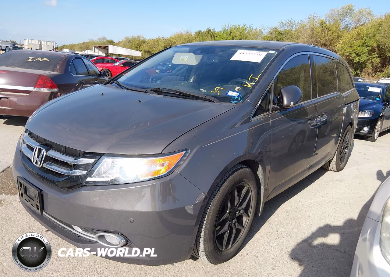 2015 Honda Odyssey Touring-Touring Elite VIN:5FNRL5H93FB038167 - 2