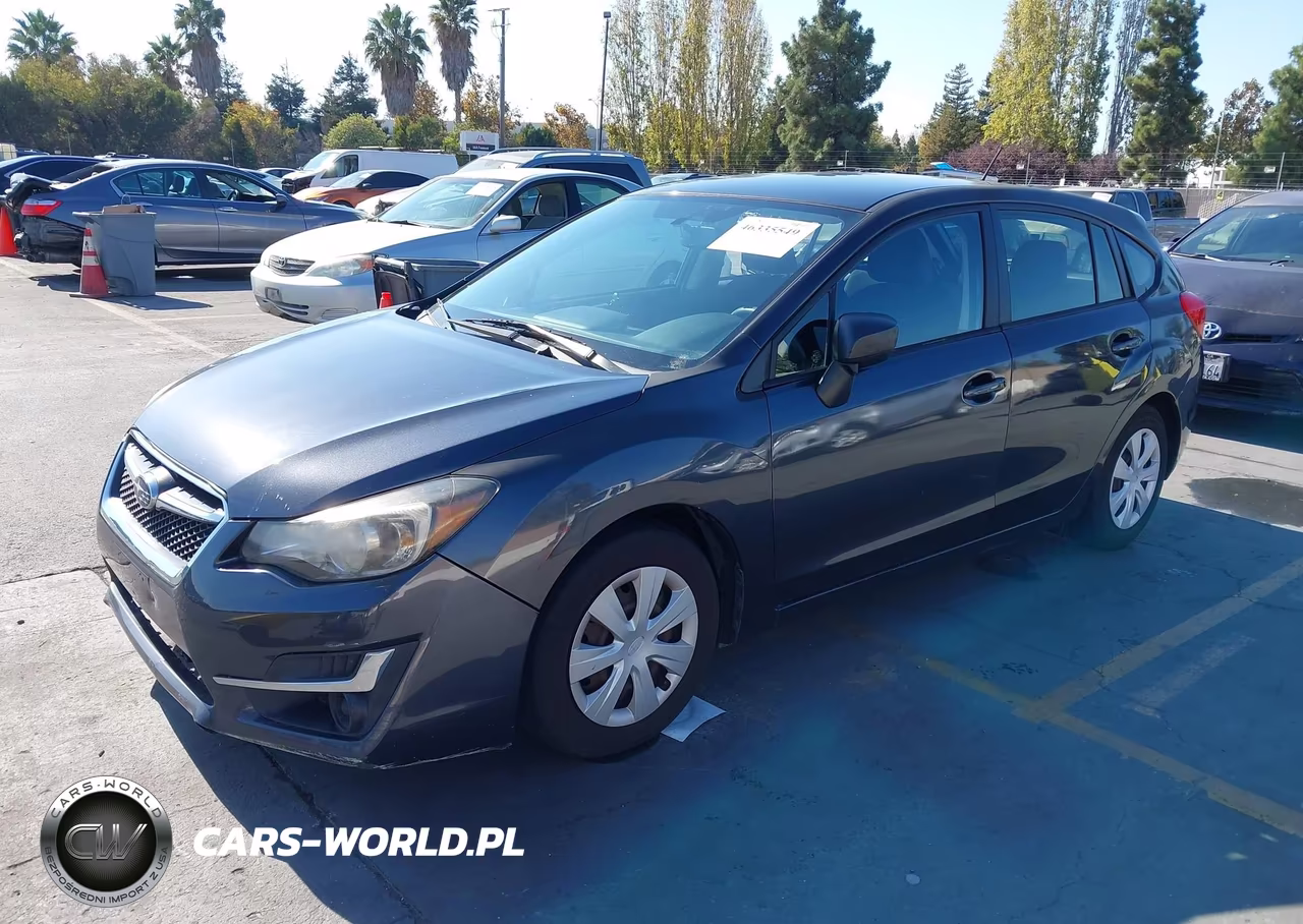 2016 Subaru Impreza 2.0I VIN:JF1GPAA62G9248734 - 2