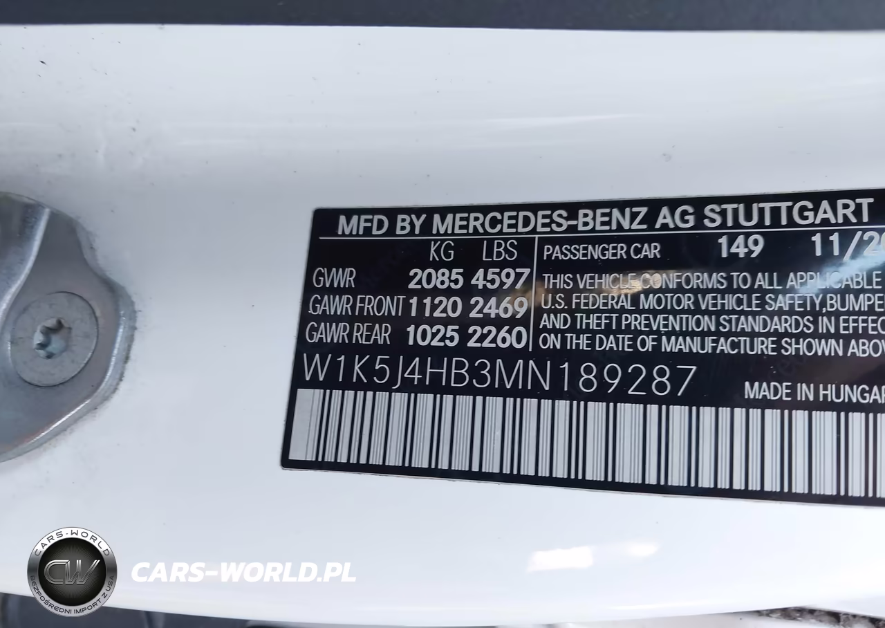 2021 Mercedes-Benz Cla 250 4Matic VIN:W1K5J4HB3MN189287 - 9