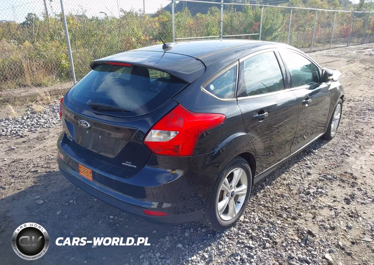 2014 Ford Focus Se VIN:1FADP3K21EL400464 - 4