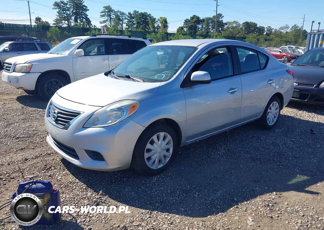 2012 Nissan Versa 1.6 Sv VIN:3N1CN7AP8CL816001 - 2