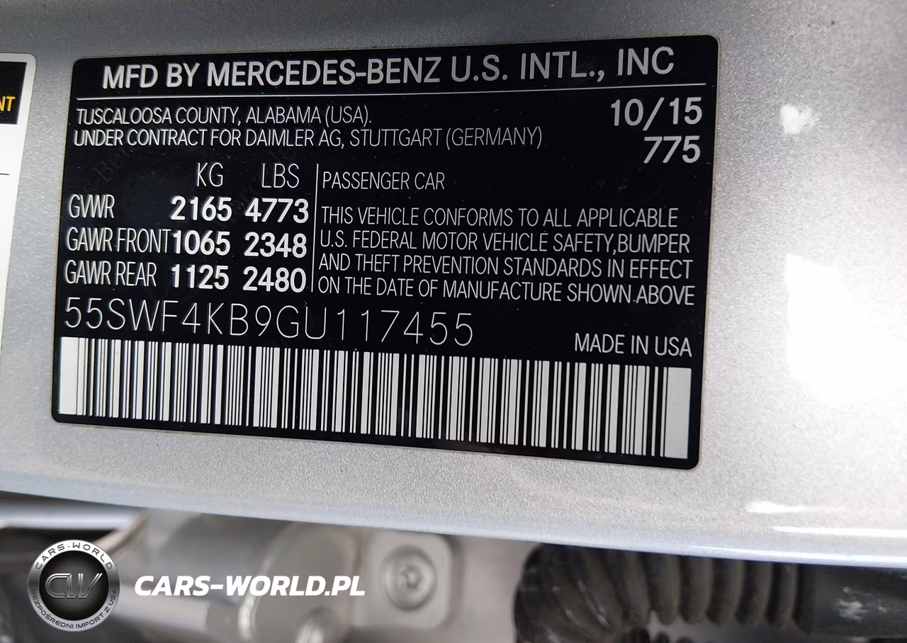 2016 Mercedes-Benz C 300 Sport 4Matic VIN:55SWF4KB9GU117455 - 9