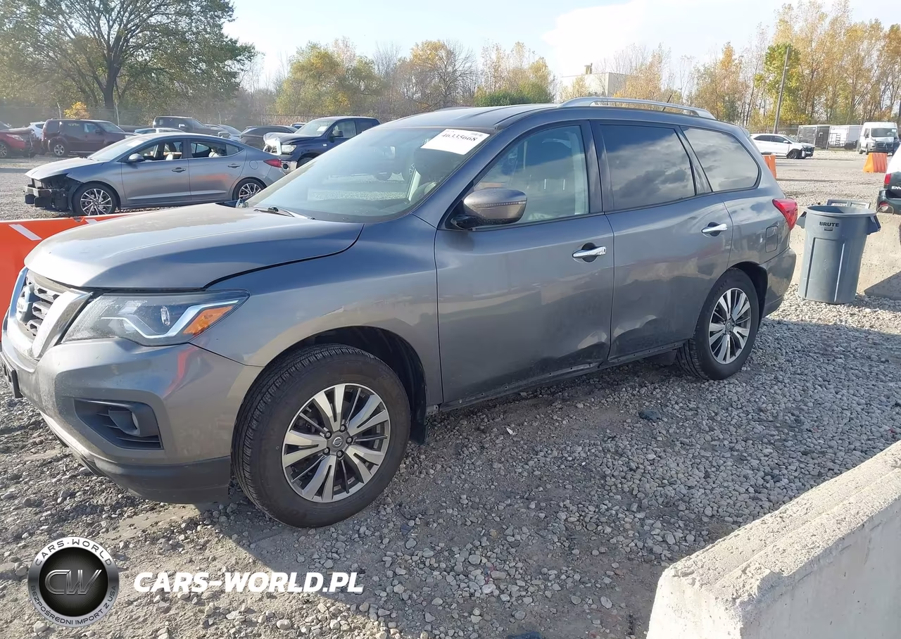 2018 Nissan Pathfinder Sv VIN:5N1DR2MM2JC676669 - 2