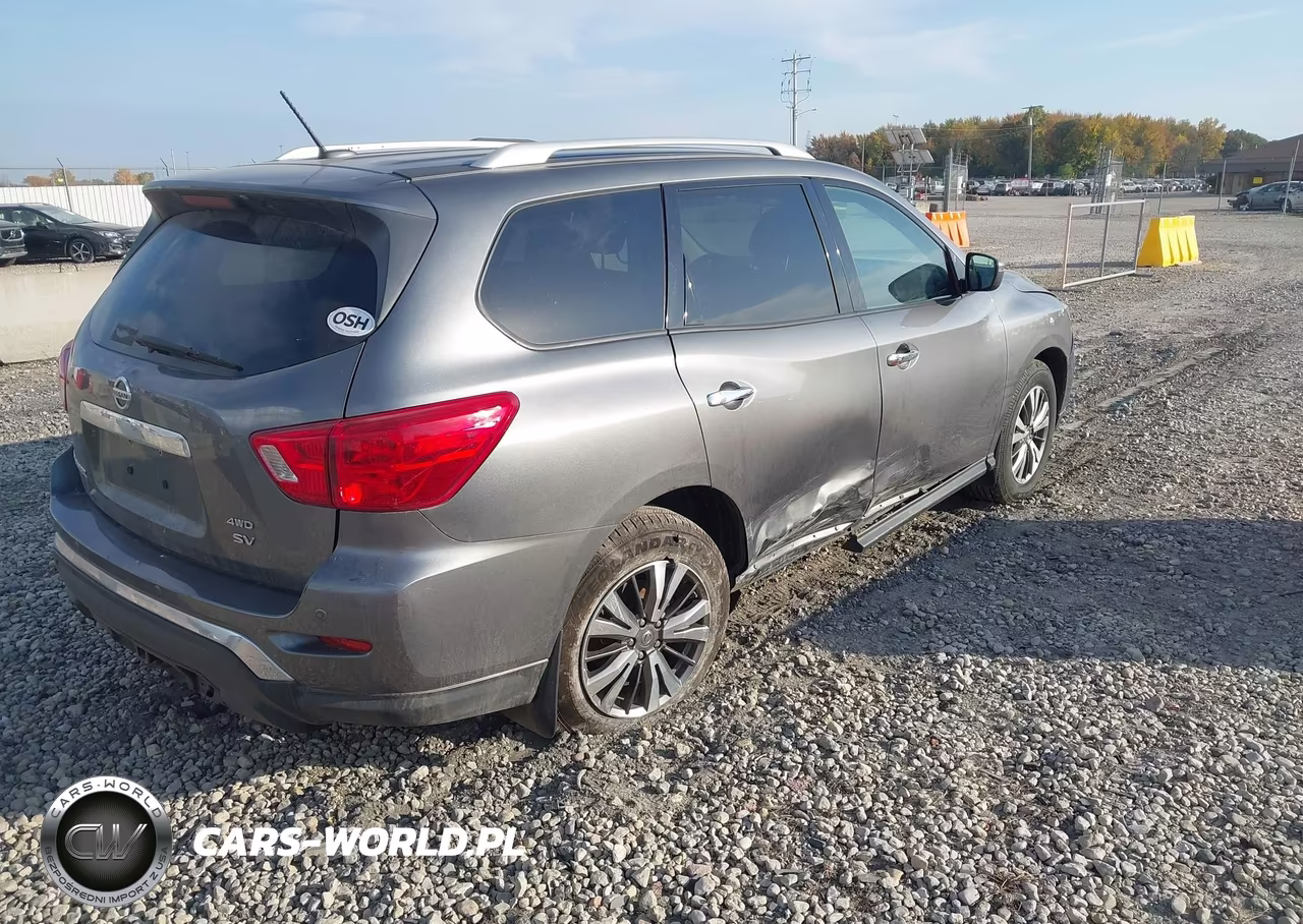 2018 Nissan Pathfinder Sv VIN:5N1DR2MM2JC676669 - 4